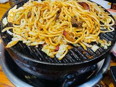 特色烤面条-石记老北京炙子烤肉(松园店)