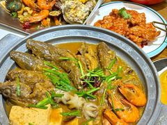 -东来菜馆•手抓海鲜家常菜•海鲜锅贴