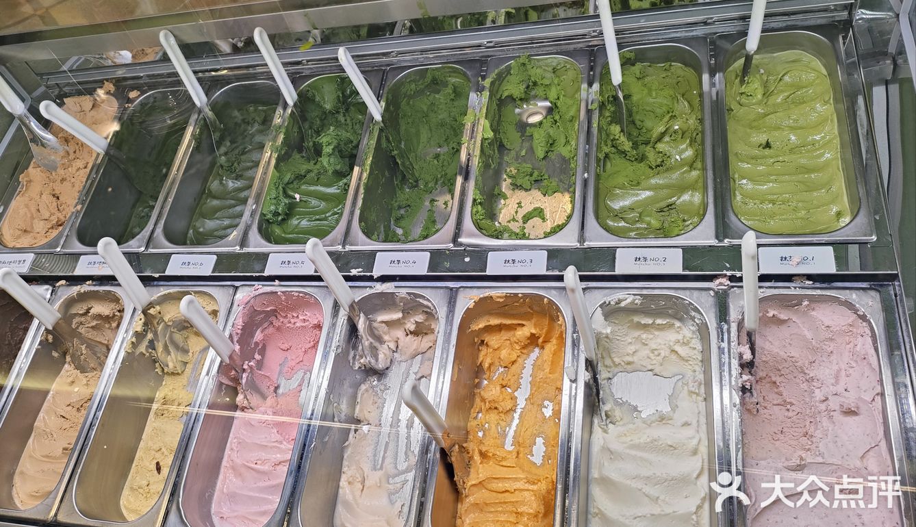 gelato与牛奶的神奇组合