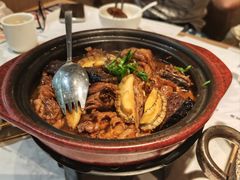 姜母鸭焖鲜鲍鱼-食锦记·福建私房菜(浦西万达店)