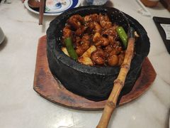 石锅杭椒牛蛙-桂满陇-西湖船宴(西单大悦城店)