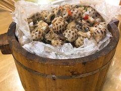 盐焗花螺-蚝得喜海鲜(东城店)