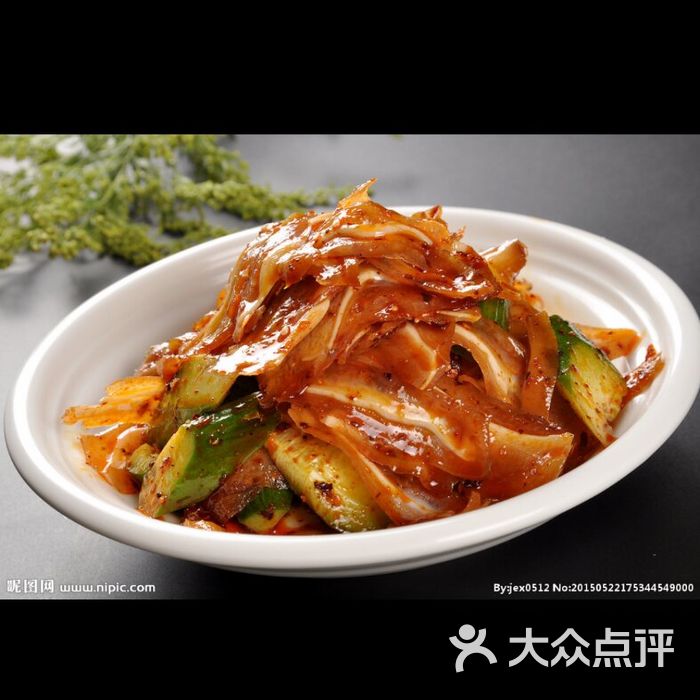 老成都铁板烧凉拌耳叶图片-北京日本料理-大众点评网