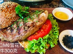 澳洲和牛肉眼牛排汉堡-Lets burger非常汉堡·环球风味(蓝色港湾店)
