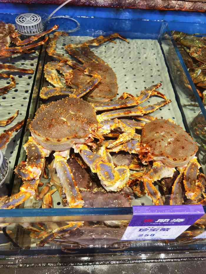 开海红岛海鲜虾水饺(石老人店)-"一个人来的.蟹钳真不好吃.