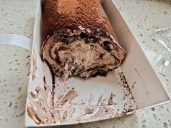 巧克力毛巾卷-壹心榴莲千层蛋糕甜品店