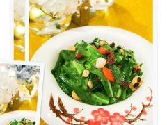 豆豉鲮鱼炒山苏叶-红棉中餐厅·广州海航威斯汀酒店