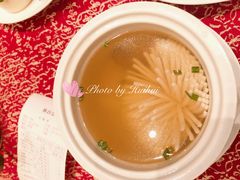 松茸菌汤菊花豆腐-陕西会客厅·宴会厅·唐世佳宴