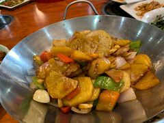 铁板土豆片-龙大哥辣子鸡(双龙店)