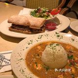 澳门｜终于吃上了心心念念的虾仁鸡肉烩饭了[流泪]