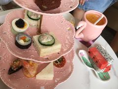 火烈鸟主题下午茶-逸廊大堂吧(三亚海棠湾万丽度假酒店)