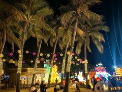-欢乐海岸椰林沙滩-2025湾区超级灯会