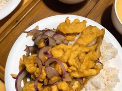 椒盐排条盖浇饭-富源春面馆(四川北路店)