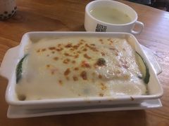 芝士焗龙利鱼饭-超级魔厨(地王店)