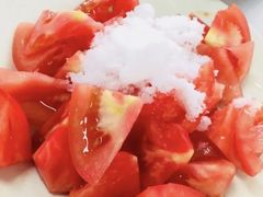 凉拌西红柿-清真永恒华威肉饼(潘家园店)