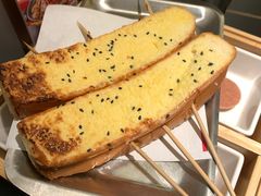 芝士黑芝士烤面包-师烤·豆花烤鱼(广州荔湾扬韬广场店)