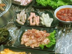 -啊美丽炭火烤肉(滑翔一店)