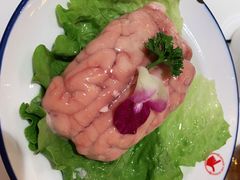 鲜脑花-贤合庄卤味火锅(安吉万达店)