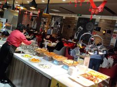 自助取餐区-诺丁牛排(南京江宁万达店)