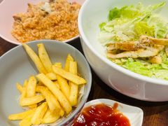 烤鸡胸凯撒色拉-Me&Joe意大利面·珍珠奶茶(鲁班路店)
