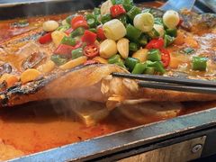 -探鱼·鲜青椒爽麻烤鱼(天一广场店)