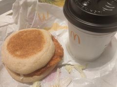 双层板烧火腿扒麦满分双人餐-麦当劳(红旗路店)