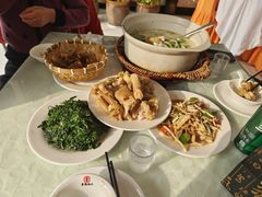 -胡老三家土菜馆·老店地方特色菜·招牌茅山地锅老鹅