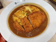炸猪排咖喱蛋包饭-CoCo壱番屋