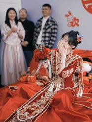 -桃子造型婚纱礼服(凤起广场店)
