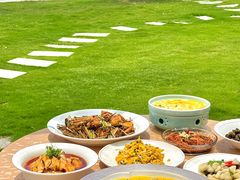 -七的湖·晚芳亭·阳澄湖农家菜·大闸蟹(莲花岛店)