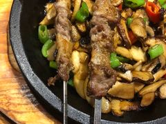 铁板鲜蘑-阿罗新疆菜(人民广场店)