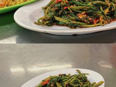 炒空心菜-明记烧鱼美味店