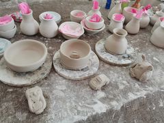 -馆陶手作坊DIY·陶艺·石塑粘土·石膏娃娃(车陂店)