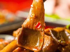 卤水肥肠-谭鸭血老火锅(图书馆店)