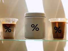 冰拿铁-% Arabica阿拉比卡咖啡(武康路店)