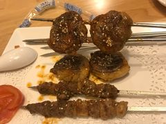 烤盐池滩羊腰-盐池羊羔肉主题餐厅