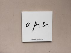 -O.P.S. CAFE