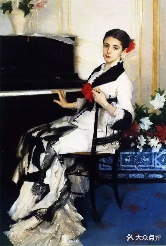 油画大师画女神，美的风情万种💐💐