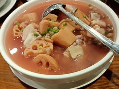 莲藕脊骨煲-丰圆轩粤式茶楼 . 点心粤菜(夏茅店)