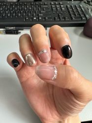 -手牵手美甲