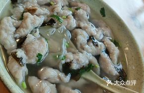 Pork Slices with Meat Balls