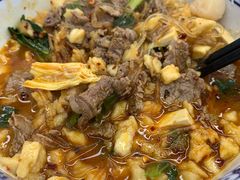 牛肉生肉小炒-清真馬峰小炒泡饃