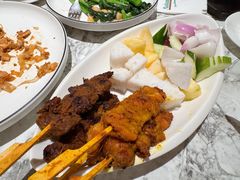 沙爹鸡牛肉拼盘-关夫人餐厅(阳光广场店)