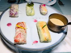 漫步花开彩虹卷-蜜桃花开·中西融合菜E&W(南长街店)