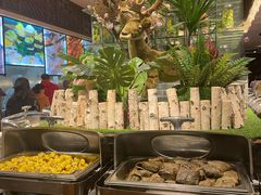 自助取餐区-三英温泉度假酒店-自助餐厅