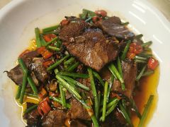 韭菜酱牛肉-铁胖子口碑长沙菜·龙虾烧烤(赤岗社区店)