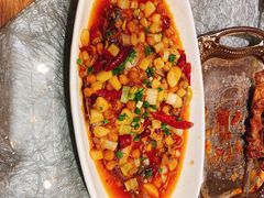 烧哈萨克斯坦五道黑-胖老汉椒麻鸡清真新疆菜(西御街店)