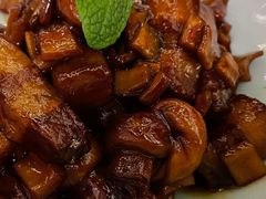 红烧肉炒笋丁-玫瑰厅上海菜(兴国路店)