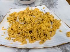 银鱼炒土鸡蛋-蟹天蟹地农家菜·阳澄湖大闸蟹(浅水湾店)