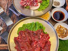 -围炉肉舍•炭烤活鳗•丹东海鲜烤肉(步行街店)